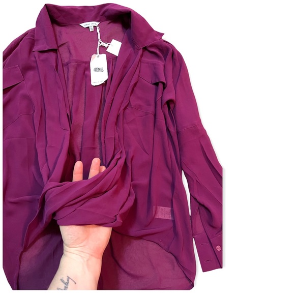 Naked Zebra Semi Sheer Top - Picture 2 of 3